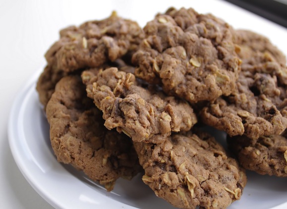 Easy Chocolate Oatmeal Cookies
