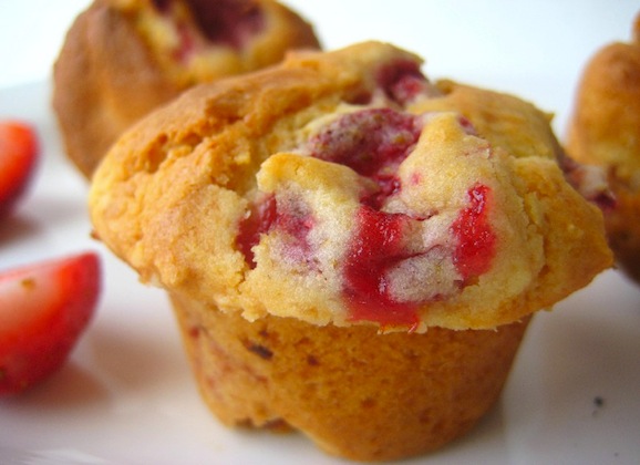 Strawberry Love Muffins