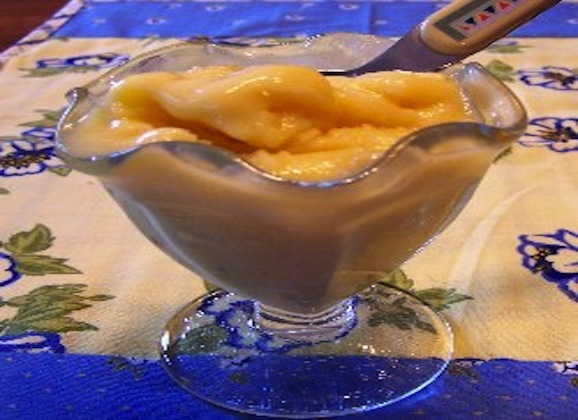 Pineapple Banana Ice Cream