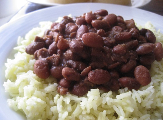 Basmati Rice with Pinto Beans