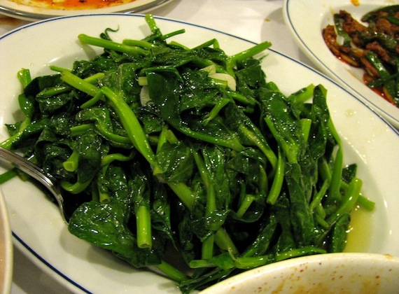 Easy Stir-fried Leafy Greens